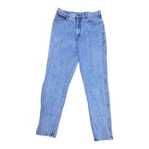 Rio by Stephen Mardon Light Wash High Rise Tapered Jeans 28
